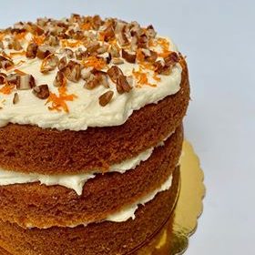 TORTA DE ZANAHORIA CON PECANAS