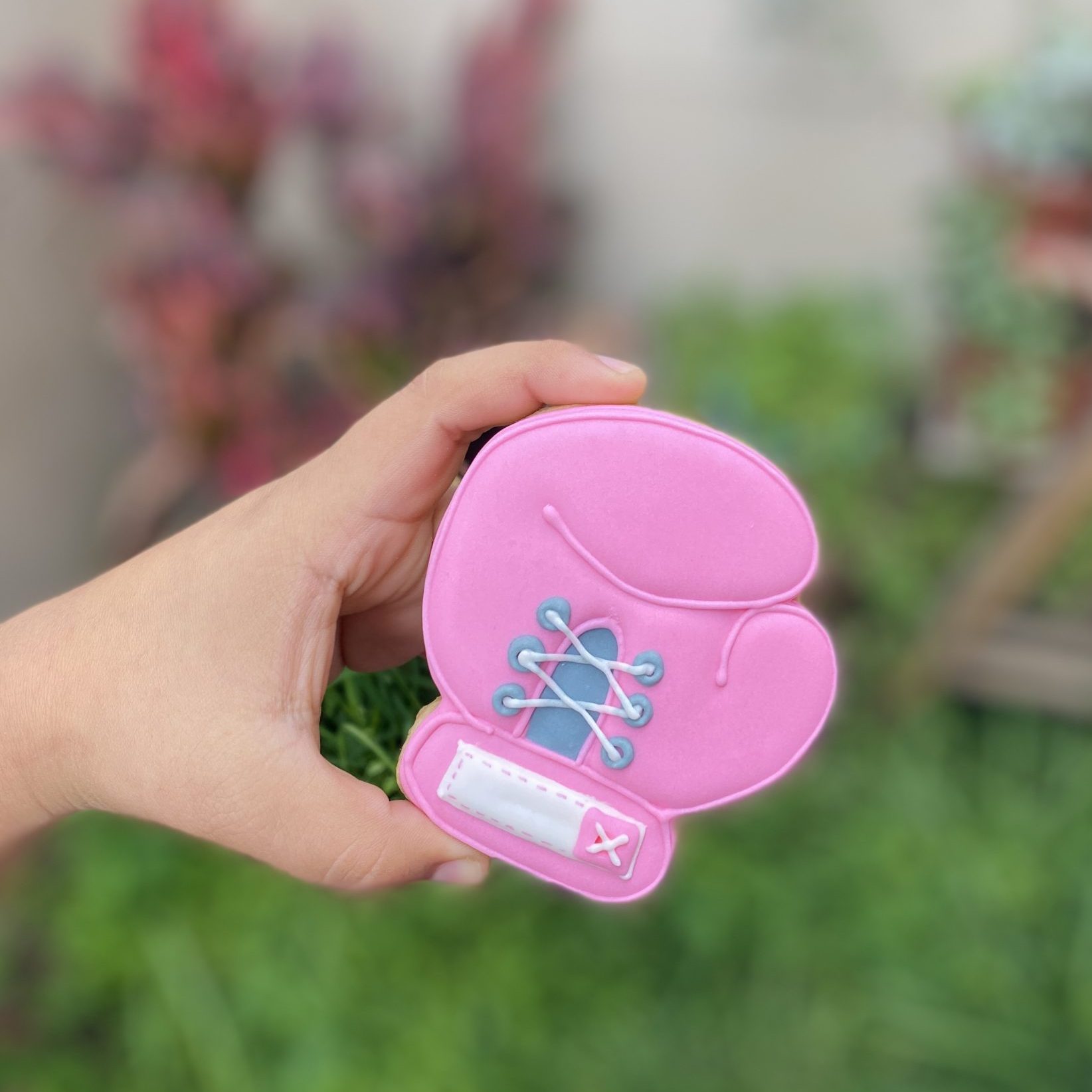 IMG_9873 GALLETAS GUANTE DE BOX ROSADO