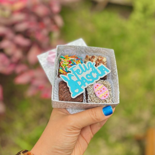Mini Four de Brownies con Toppings Especiales