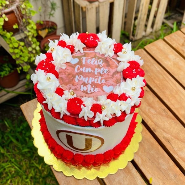 Sorprende a tus seres queridos con nuestra exclusiva Torta Tematizada de Equipos de Fútbol, ideal para los fanáticos de Alianza Lima, Universitario, Sporting Cristal, y otros equipos.